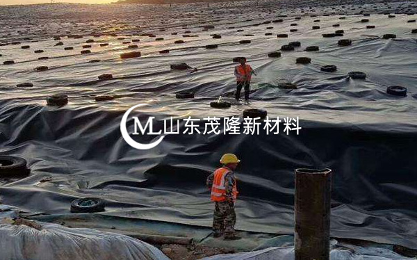 《福建武平垃圾填埋場(chǎng)》土工布、土工膜施工